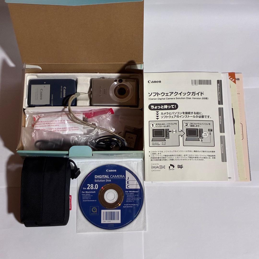 Canon IXY DIGITAL 70 動作確認済 付属品完備 箱付き