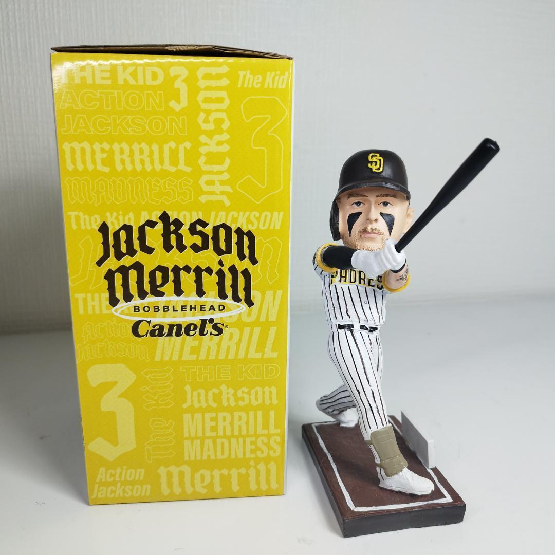 ジャクソン メリル ボブルヘッド 新品 非売品 2025 パドレス 首 IObb