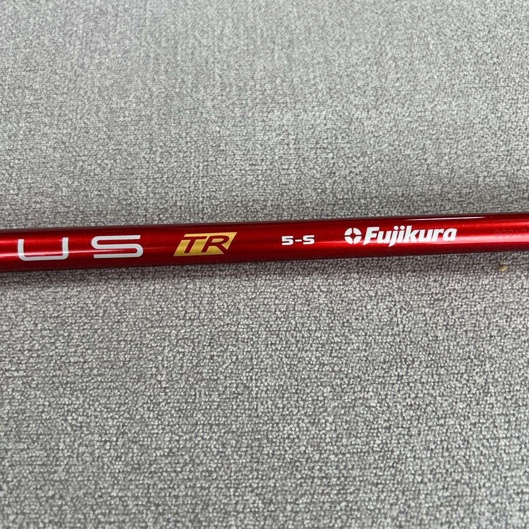 美品 テーラーメイドスリーブ付 ベンタスTR RED 5S 正規カスタム品