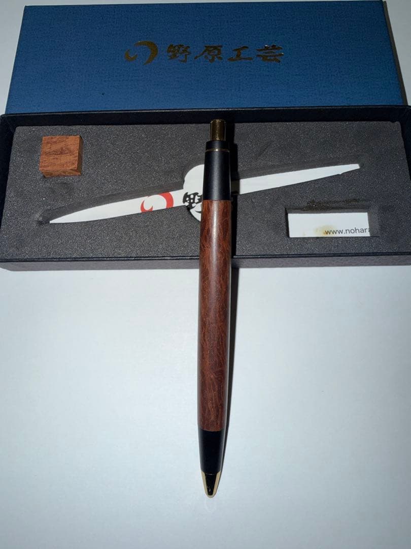 野原工芸 シーオーク ヴィンテージ 木軸シャーペン