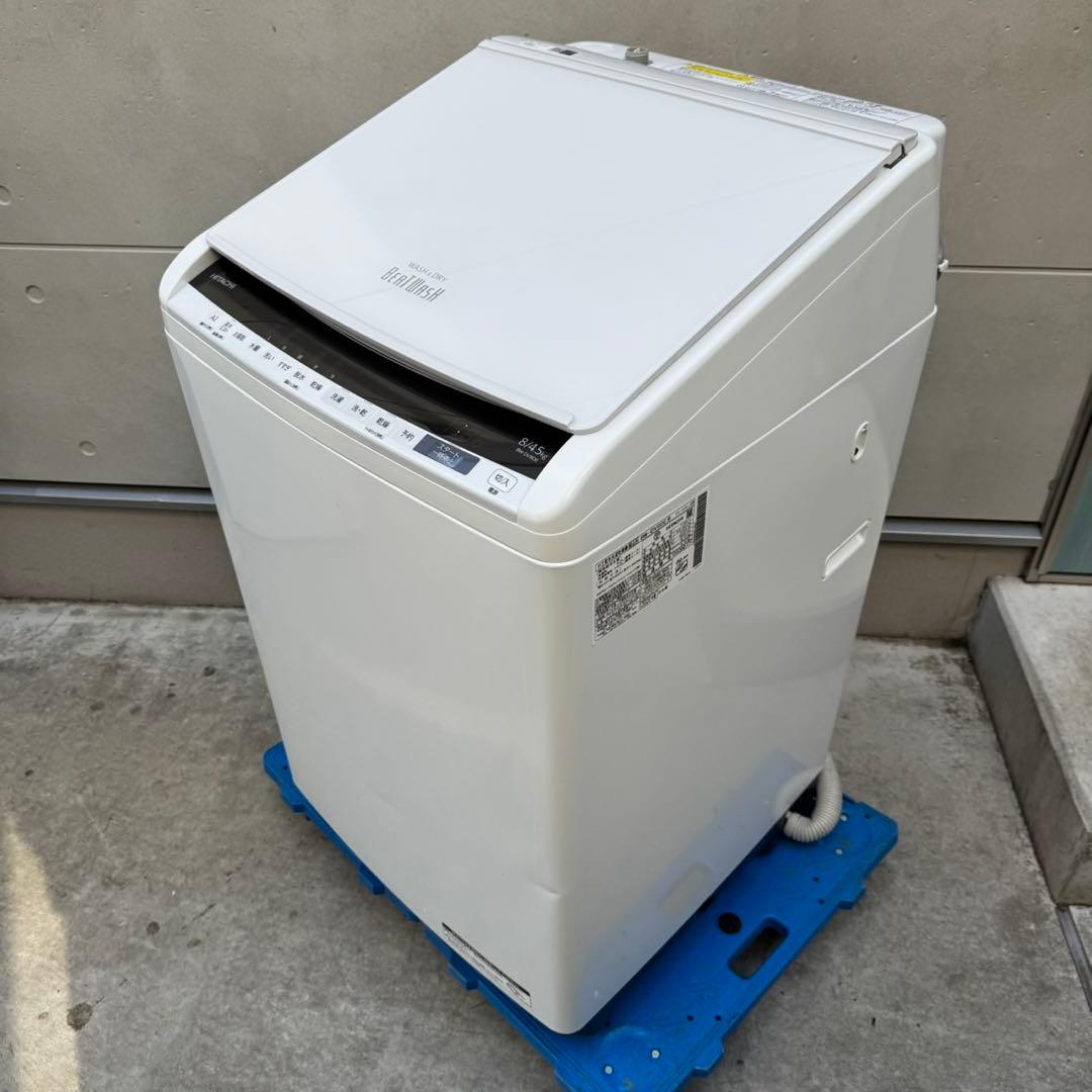 256⭐️2020年製★日立　洗濯機　8KG 熱乾燥　インバーター　大型