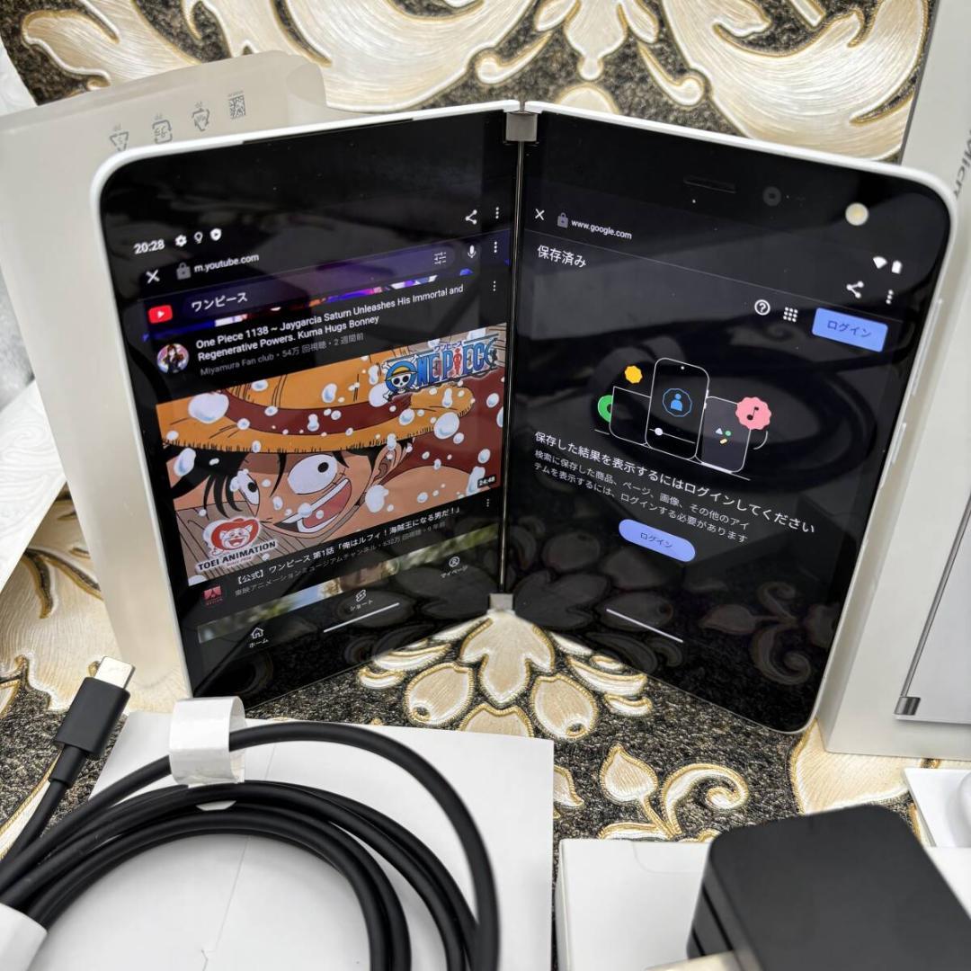 Microsoft Surface Duo 白 Android 6GB128GB