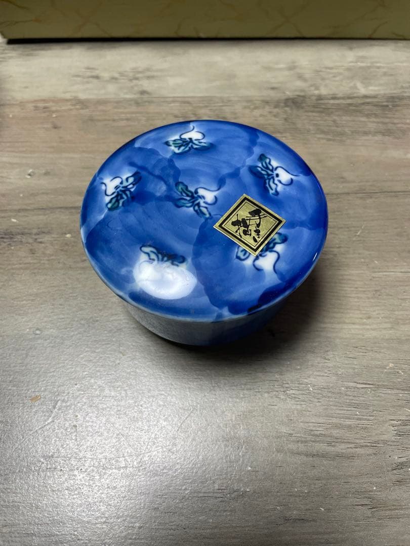 青磁 仕切り付き 菓子鉢 / 回転式オードブル皿（箱付き）