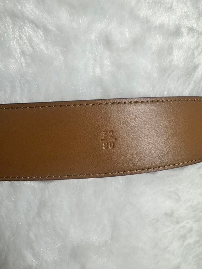 新品未使用品 PRADA レザーベルト キャメル