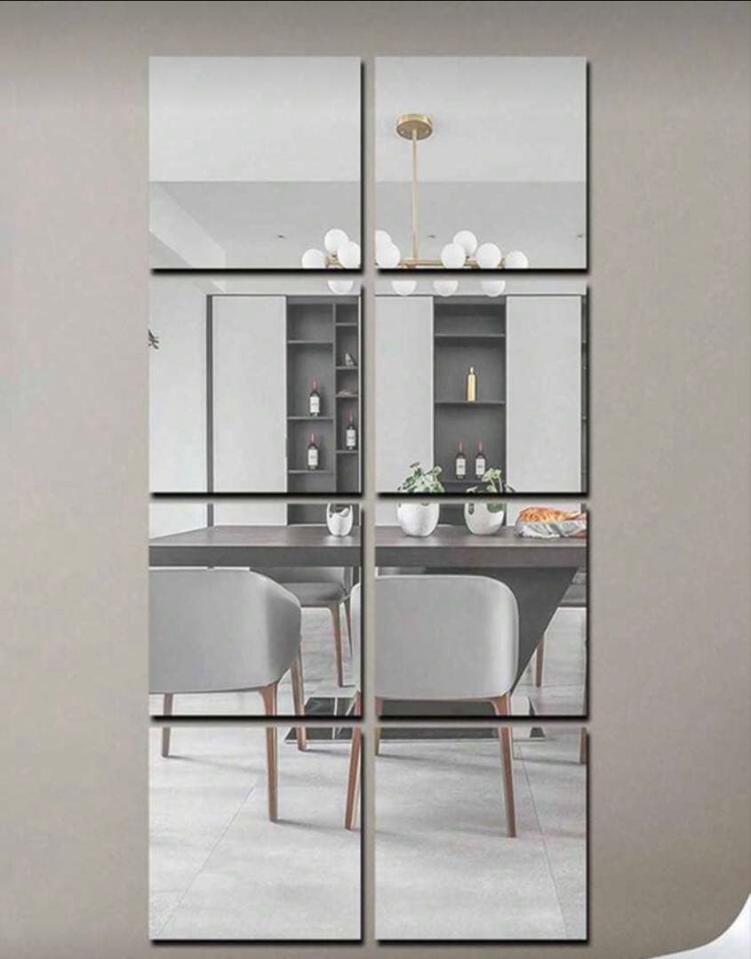 スクエアテーブルミラートレイ　スクエアミラー