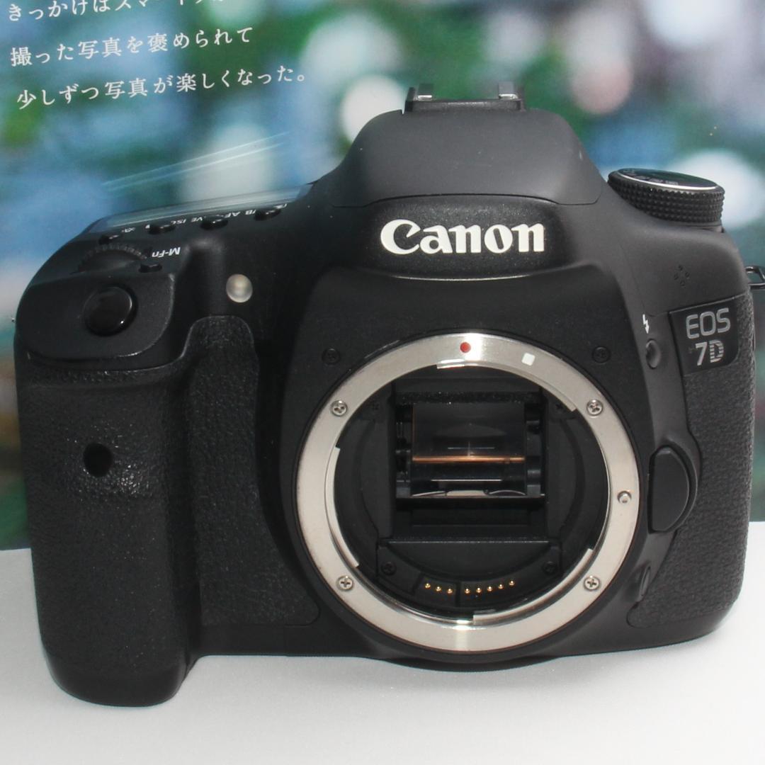 ❤️予備バッテリー&新品バッグ付き❤️Canon EOS 7D 超絶望遠レンズ