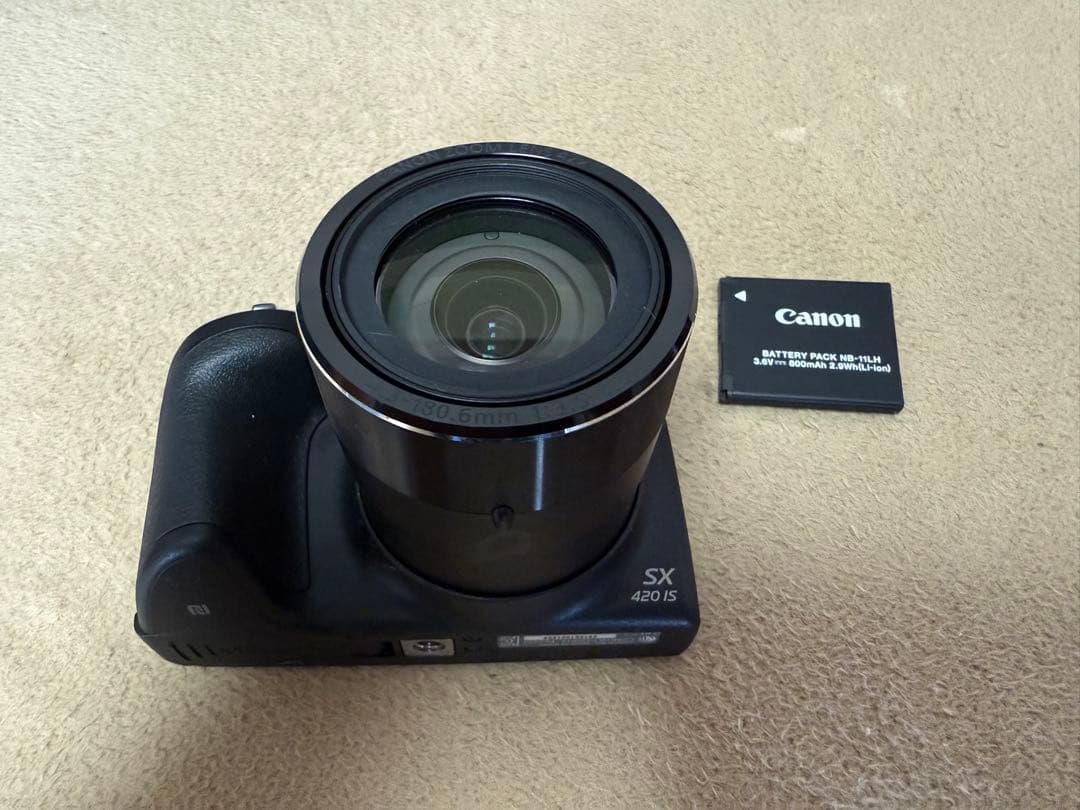 Canon SX420 IS デジタルカメラ 本体とバッテリー付き