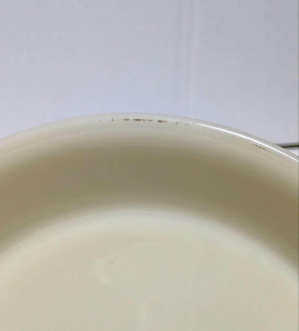 最初期 ブロックレター ファイヤーキング アイボリー パイプレート 2枚セット