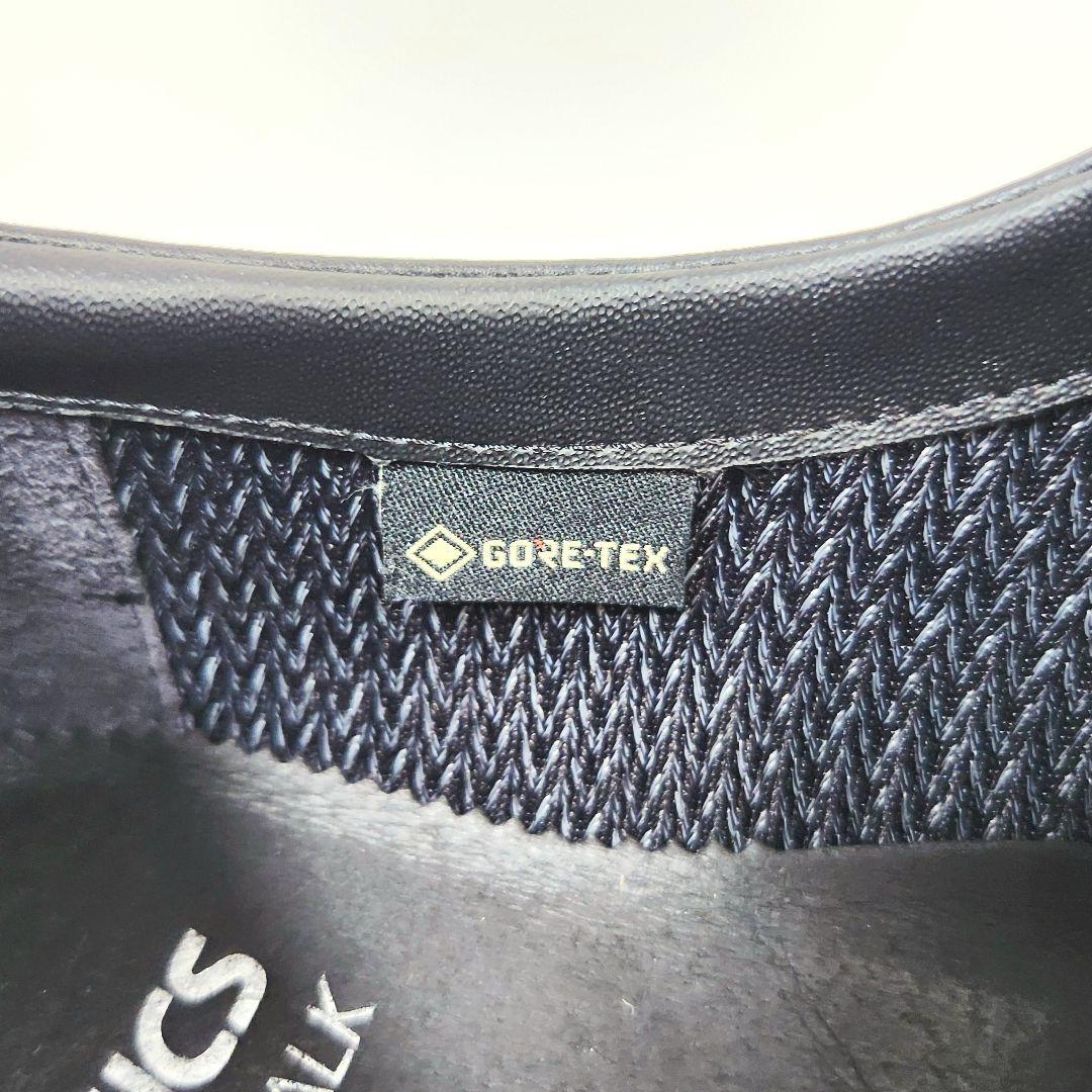 ASICS RUNWALK GORE-TEX ストレートチップ 外羽根 黒 2E