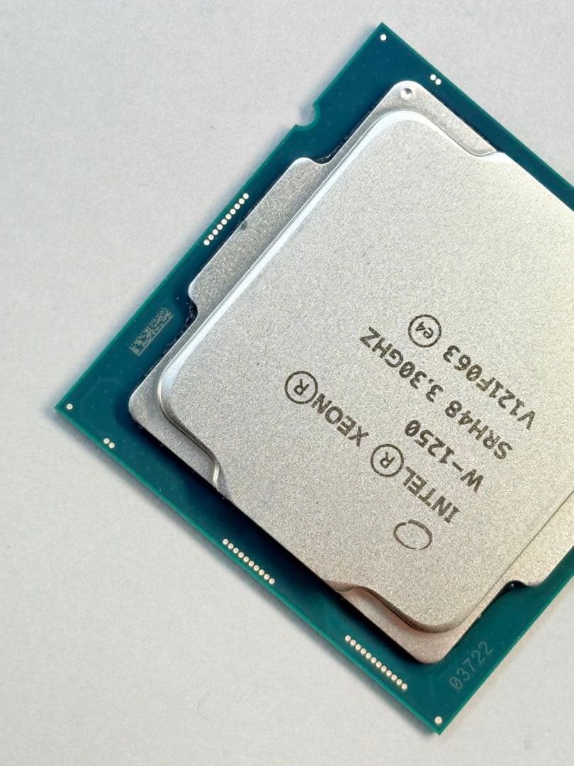 ★高性能CPU★Intel Xeon W-1250★W480チップ用★