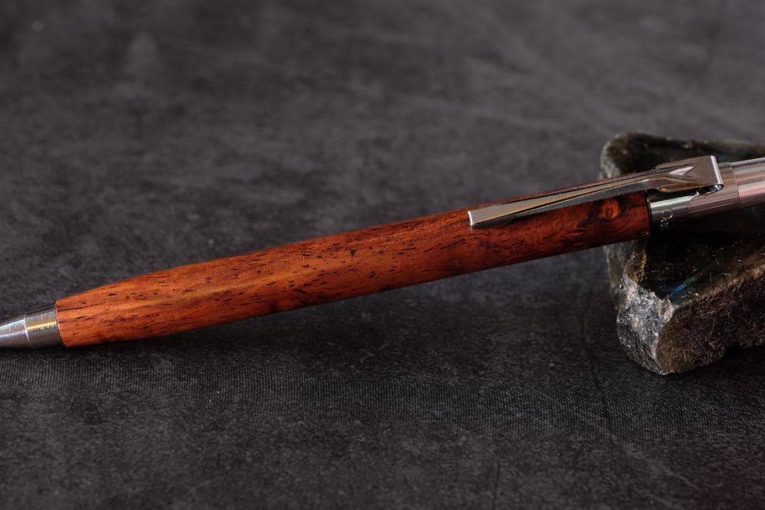 高村杢工房PG5木軸カスタムシャープペンシル0085 ホンジュラスローズ瘤