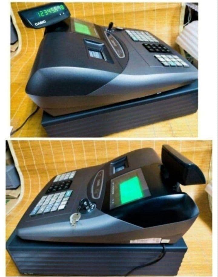 カシオレジスター　TE-120　フル設定込み　送料無料　人気機種　770088