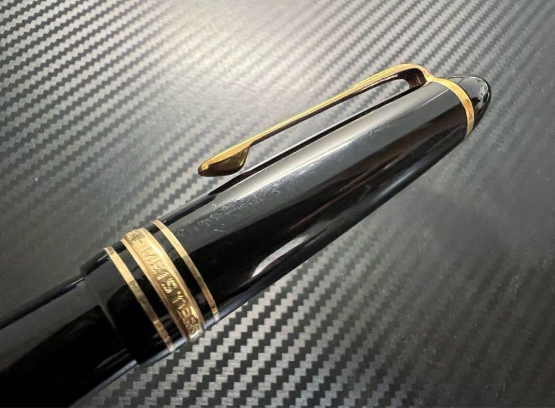 モンブラン 万年筆 美品 146 14C 全金 EF ヴィンテージ
