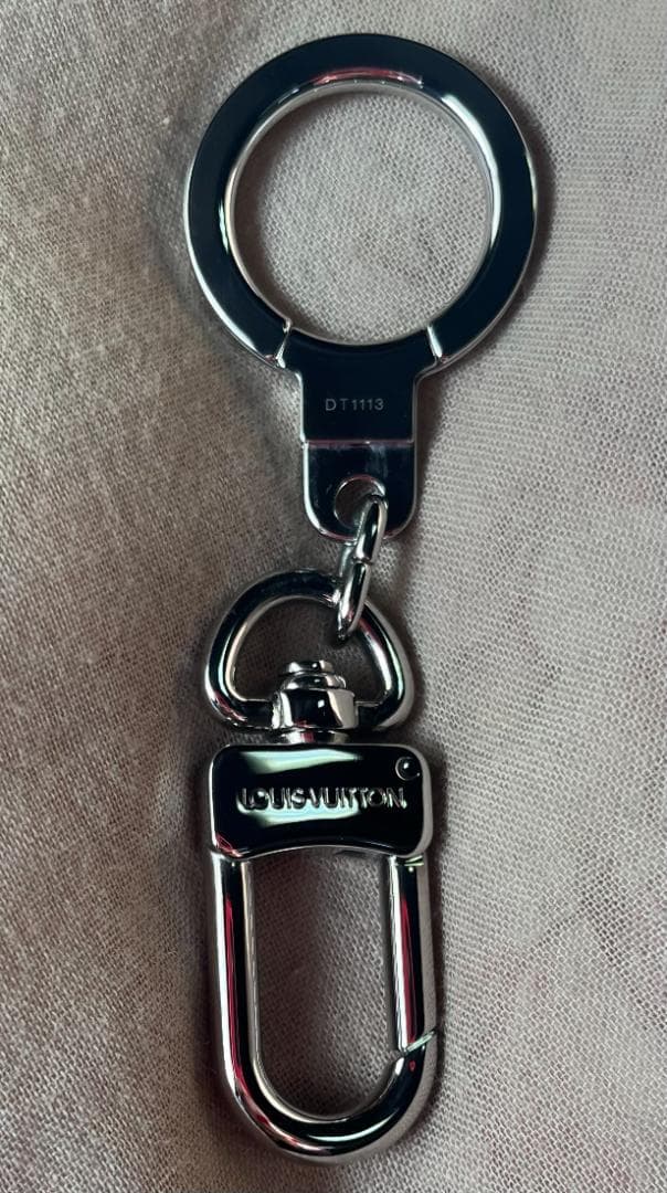 ルイヴィトン LOUIS VUITTON アノクレ キーリング キーホルダー