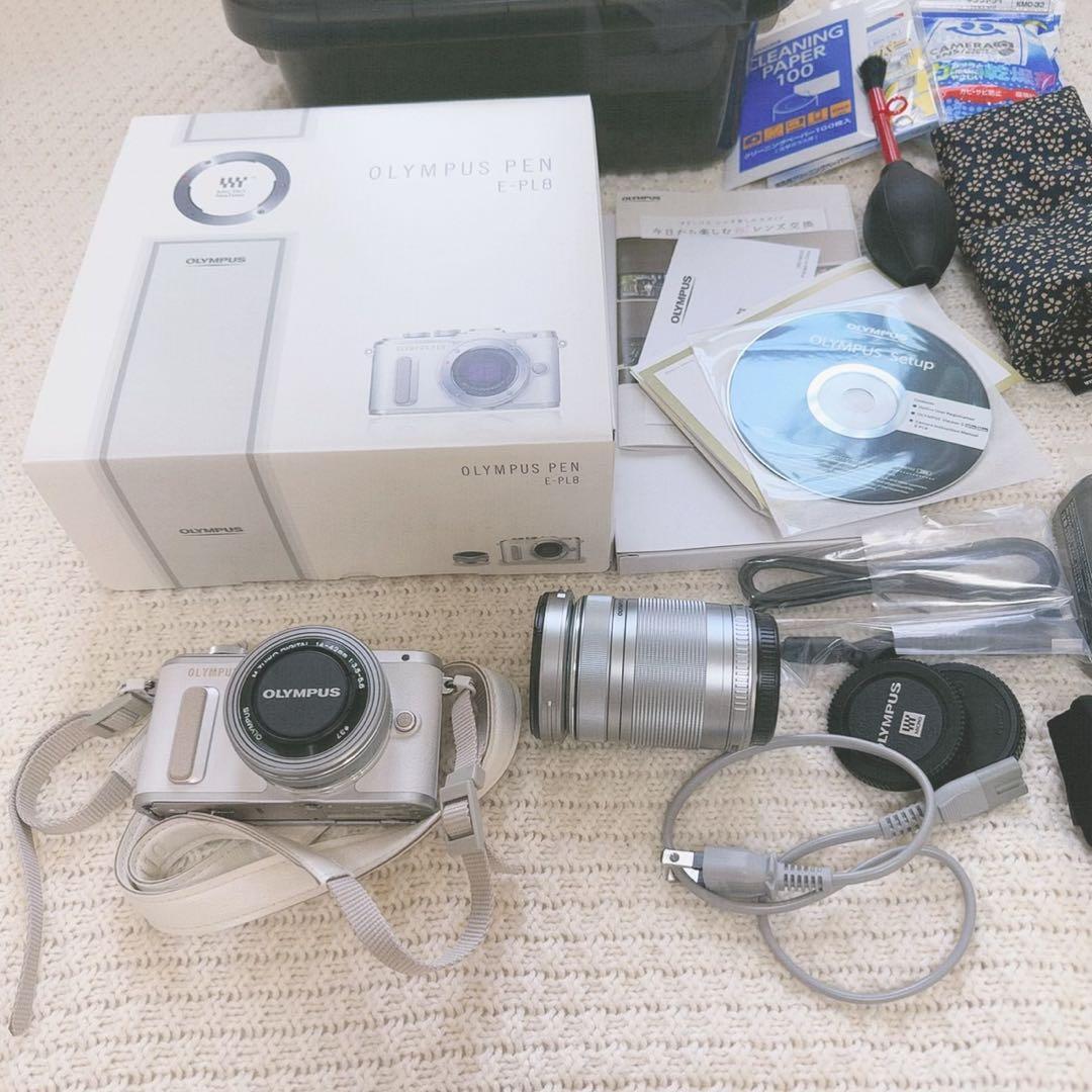 OLYMPUS PEN E−PL8 ダブルズームレンズキット
