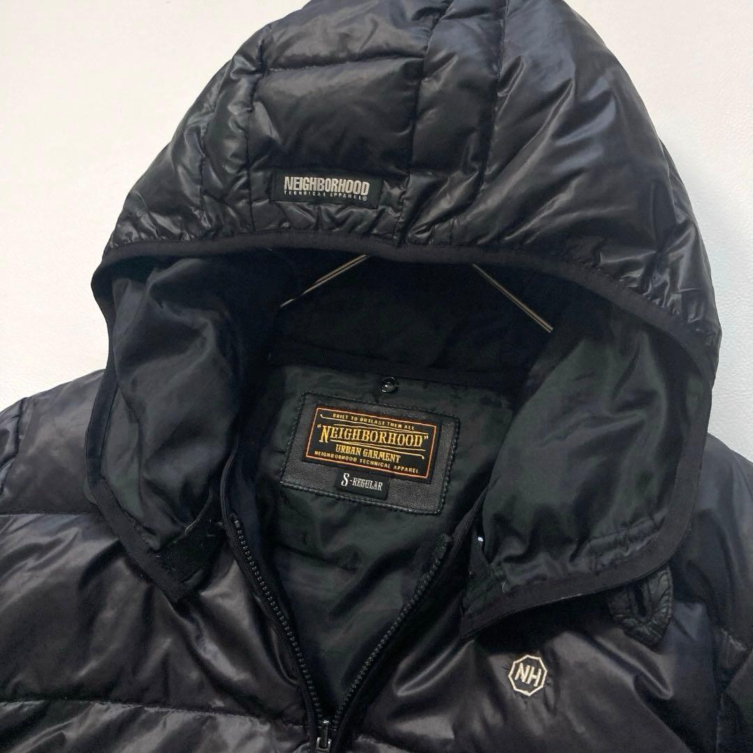 【わさび】ネイバーフッド BAL DOWN ダウンジャケット ブラック