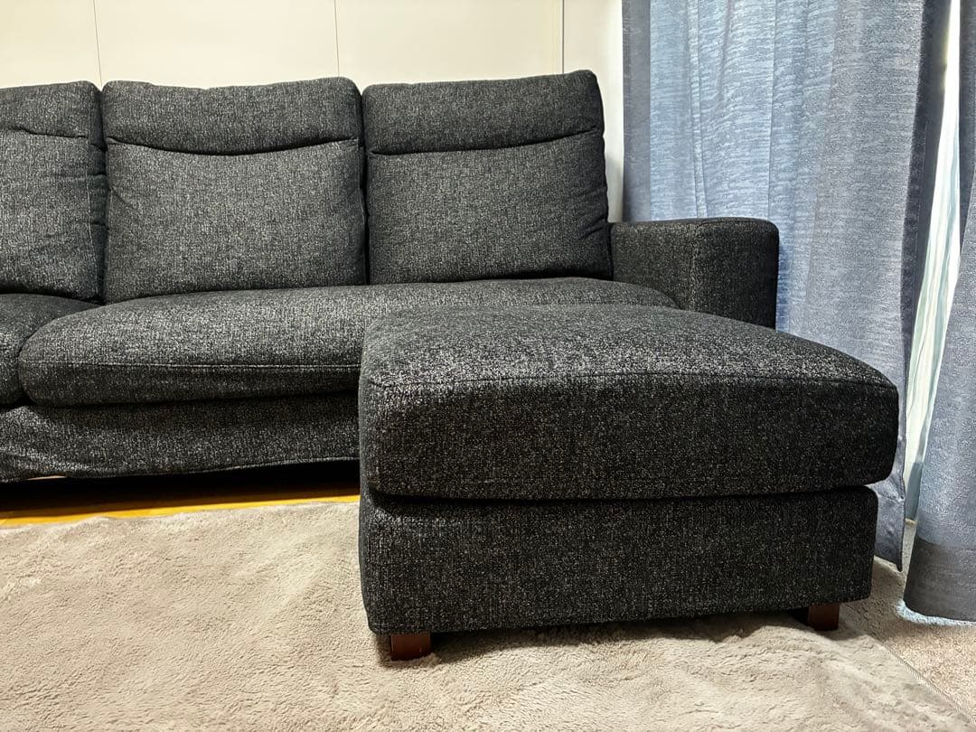 最終値下げ【大川家具】ソファ 3人掛け　中古　お値引きしました