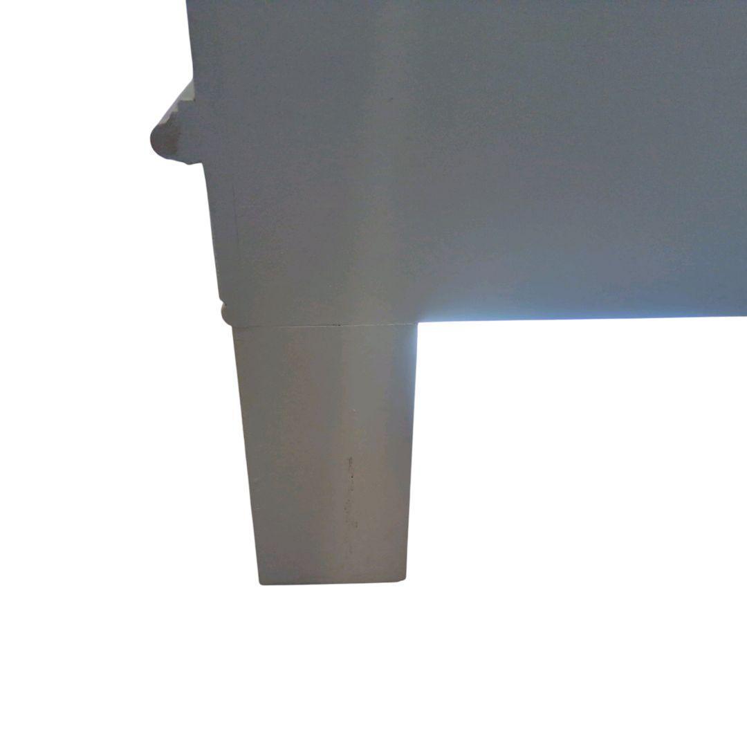 【送料込み】カントリーコーナー 仏製風フレンチ白キャビネット