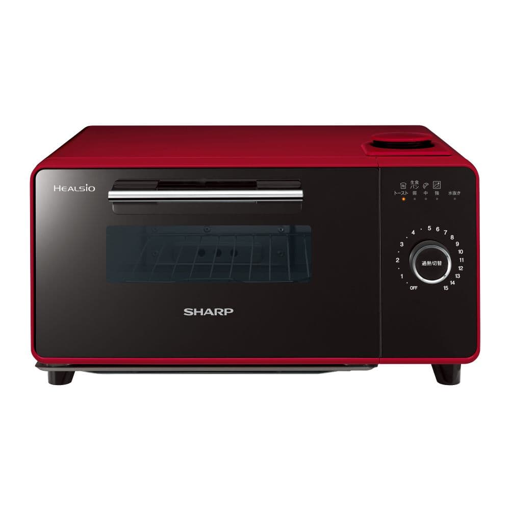 SHARP ウォーターオーブン トースター ヘルシオグリエ AX-GR2-R