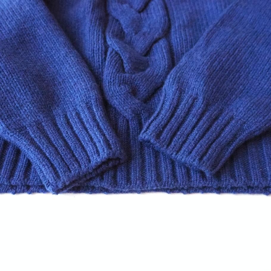 LoroPiana ロロピアーナ 極上 ベビーカシミヤ100％ ケーブル ニット