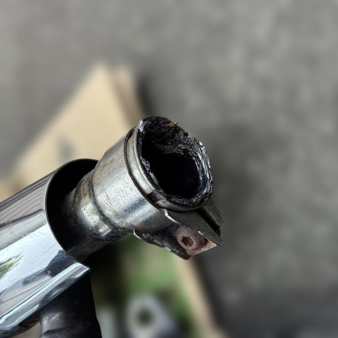 ドラッグスター1100 純正加工マフラー