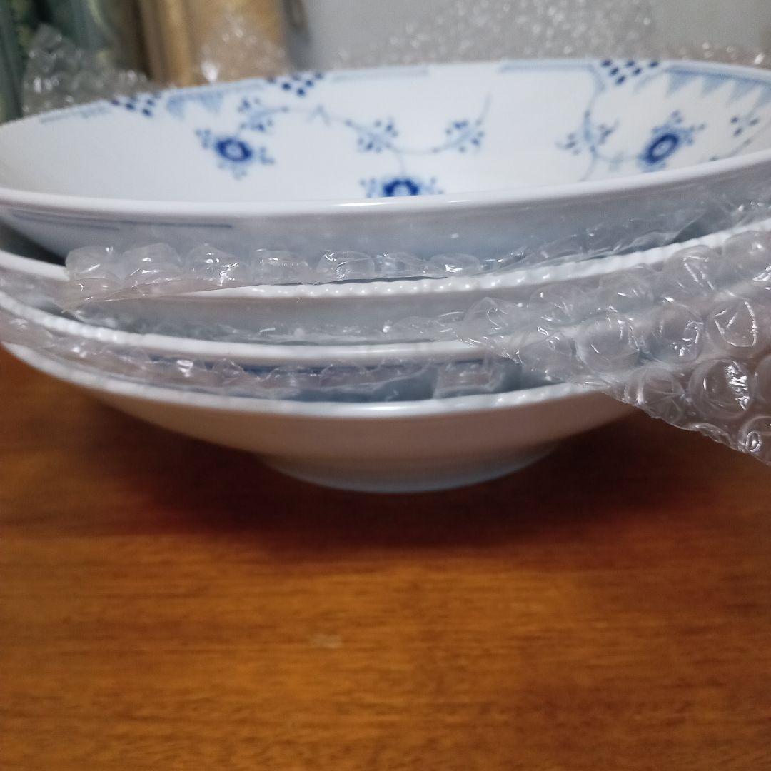 ロイヤルコペンハーゲン　ディーププレート４枚セット