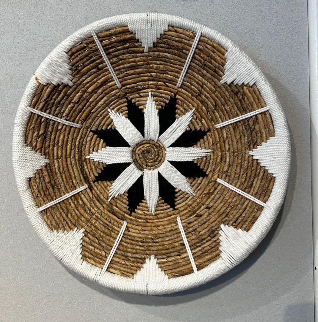 【マミー】バリ島羽根のオブジェとbohoウォールデコ