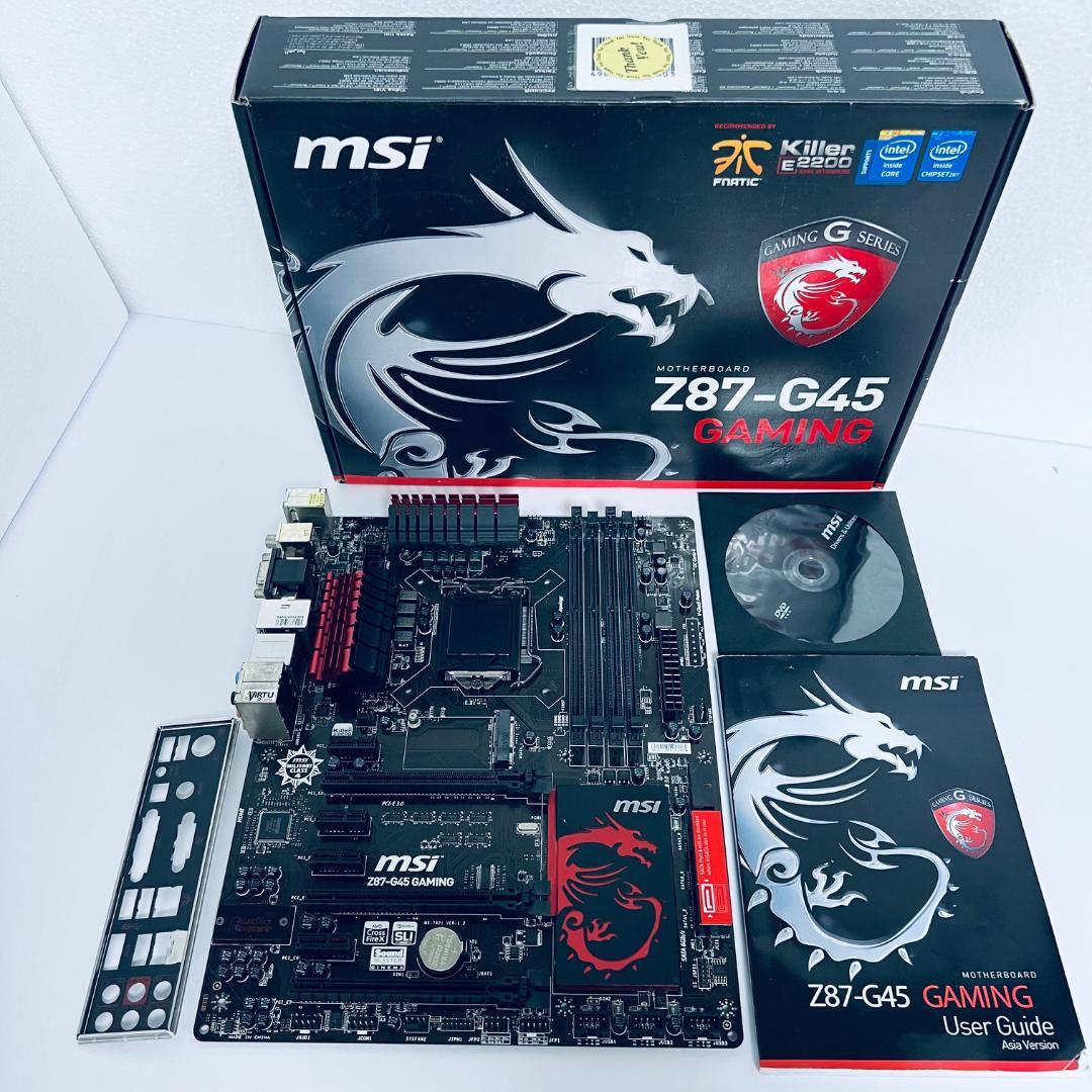 MSI Z87-G45 GAMINGマザーボード i7-4790K【ジャンク品】