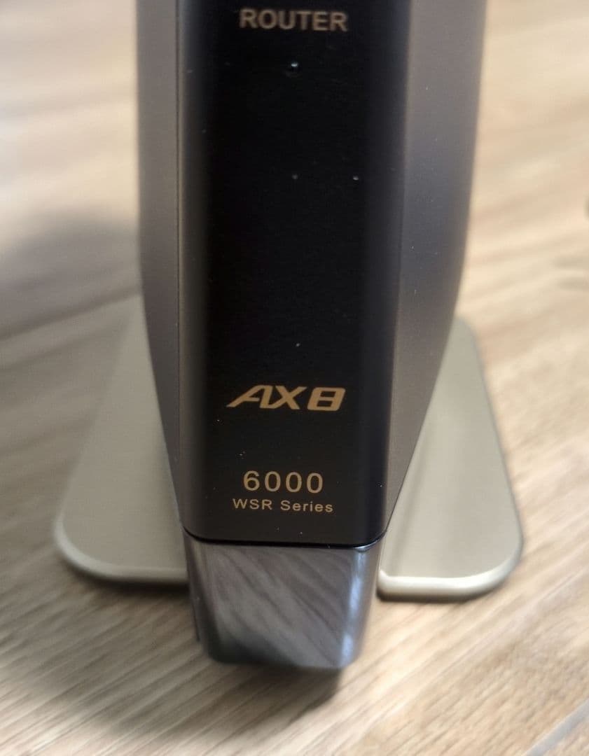 [中古]Buffalo WSR-6000AX8/NMB　Wi-Fiルーター