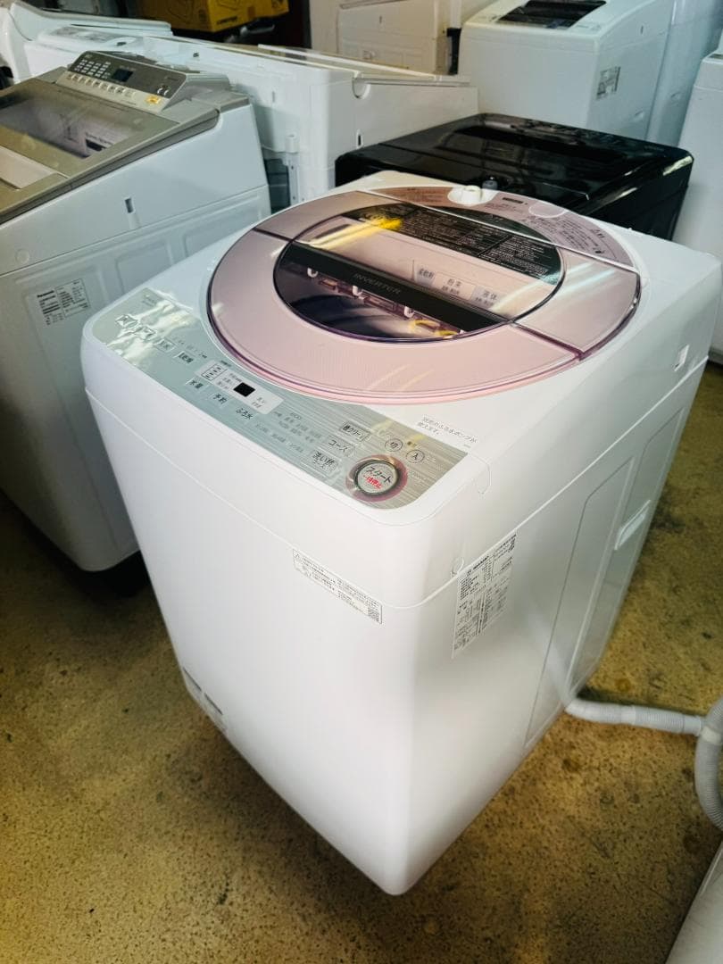 (4260)シャープ　SHARP　洗濯機　7キロ　ES-GV7C-P 2019年