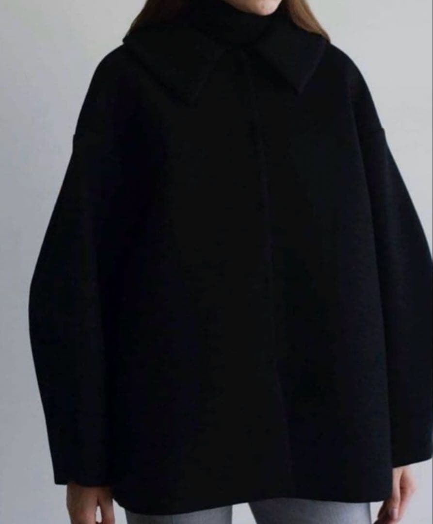 OHGA ボンディングコート ブラック　Sサイズ