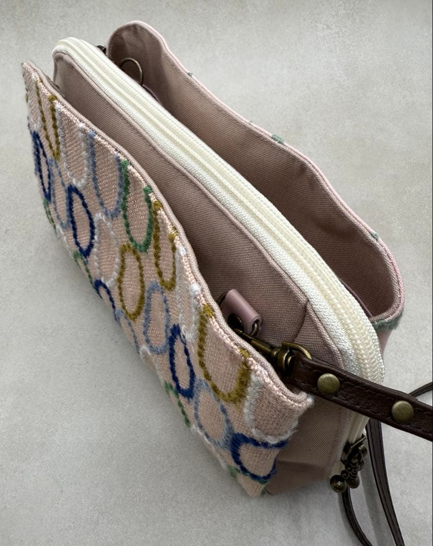 ミナペルホネン ハンドメイドバッグ runrunrun 1115