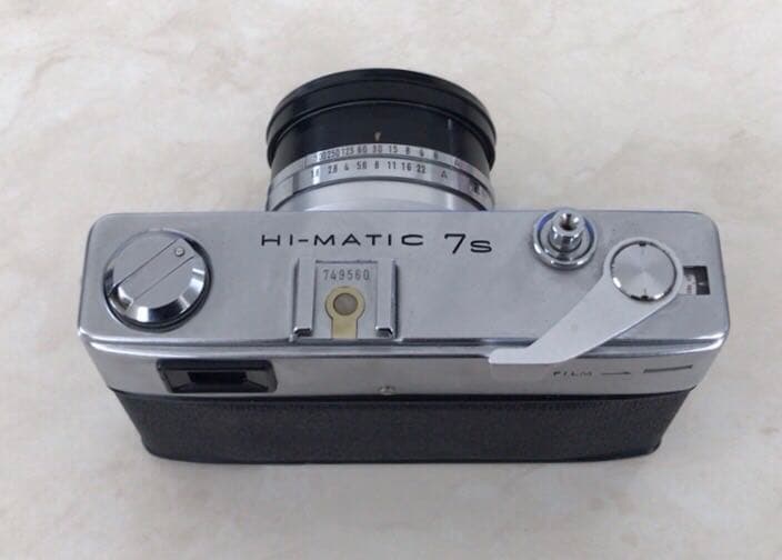 minolta HI-MATIC 7sフィルムカメラ