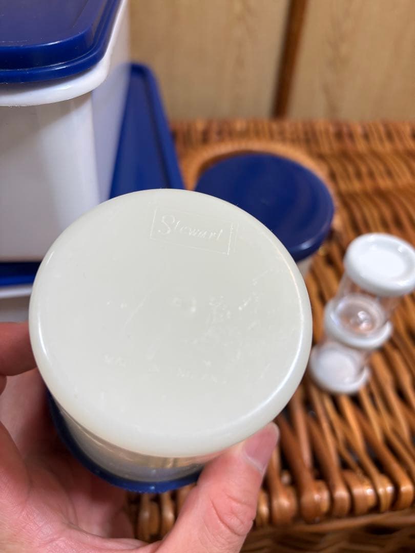 英国製ピクニックバスケット ヴィンテージ 6人分　希少　レア　アンティーク