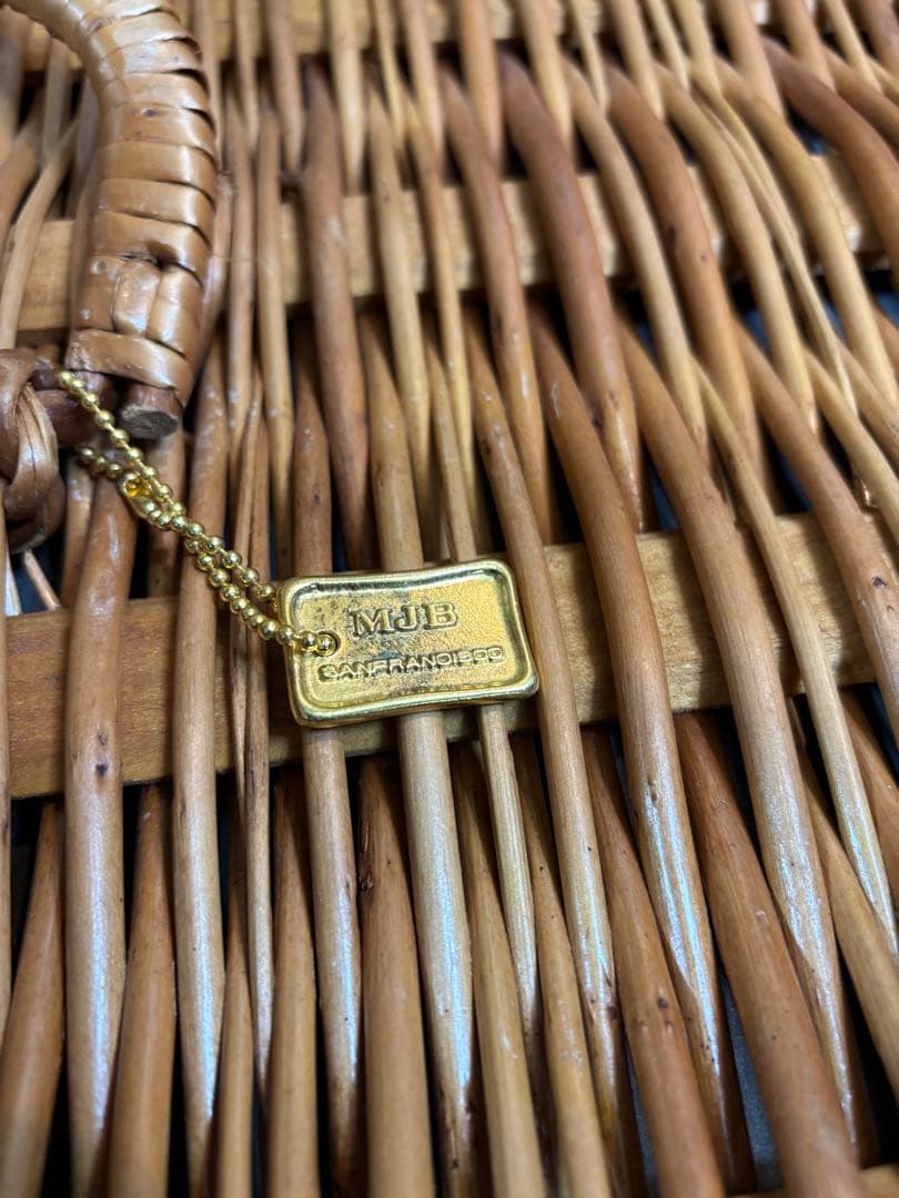 英国製ピクニックバスケット ヴィンテージ 6人分　希少　レア　アンティーク