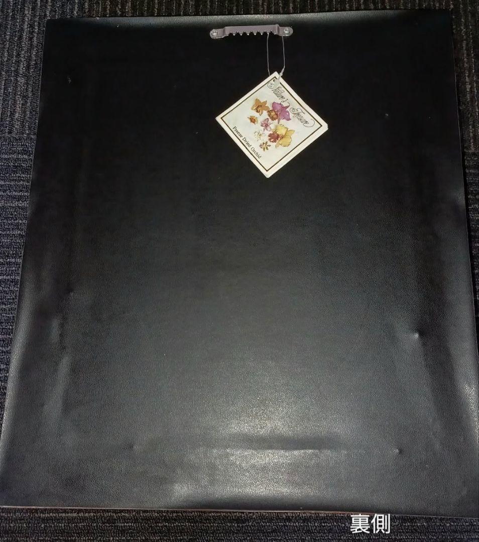 24K♤PURE GOLDエッジ加工／デンドロビウム 蘭 プリザーブドフラワー