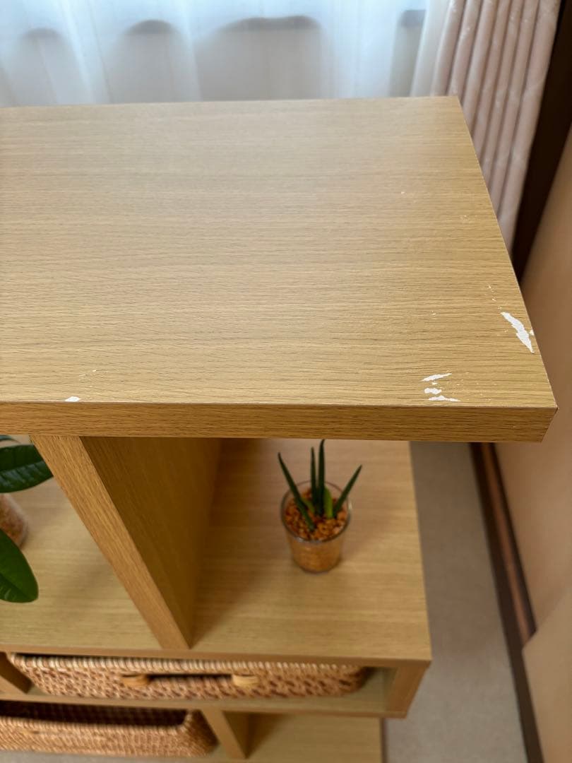 ゲリラ値下げ。木製棚（たのメル便にて）