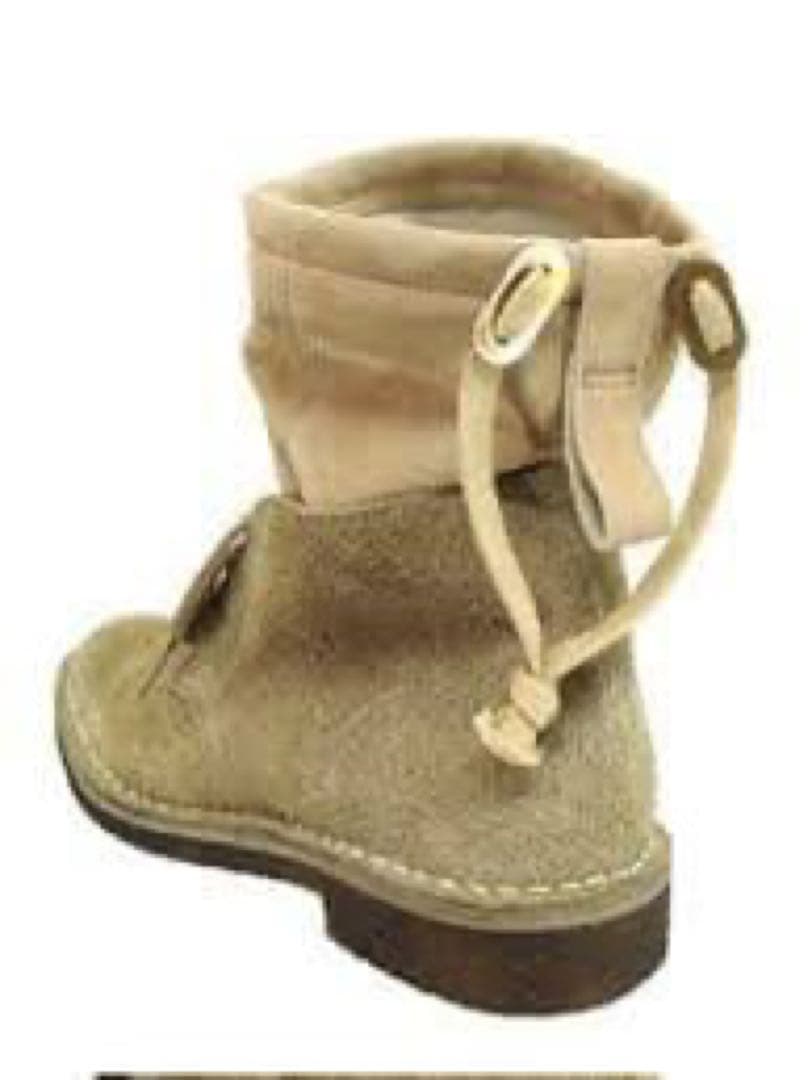 ミハラヤスヒロ名作 スウェードレザー レイヤード デザートブーツ クレープソール