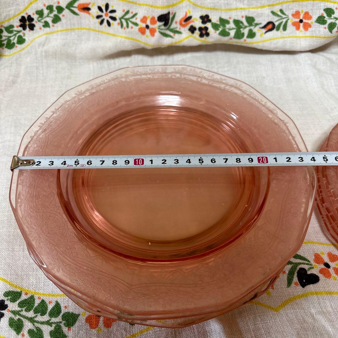 10枚セット。激レア。フォストリア　June サラダ＆ディナープレート10枚