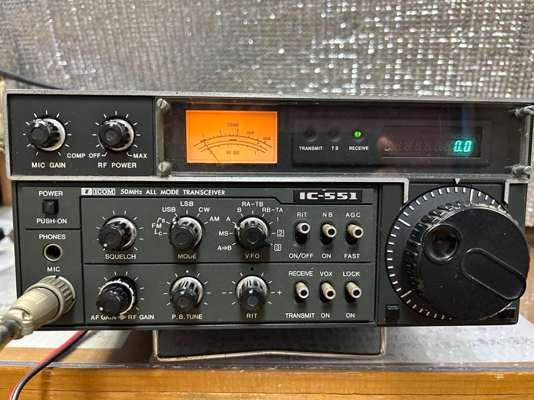 受信機 ICOM IC-511 50MHz ALL MODE