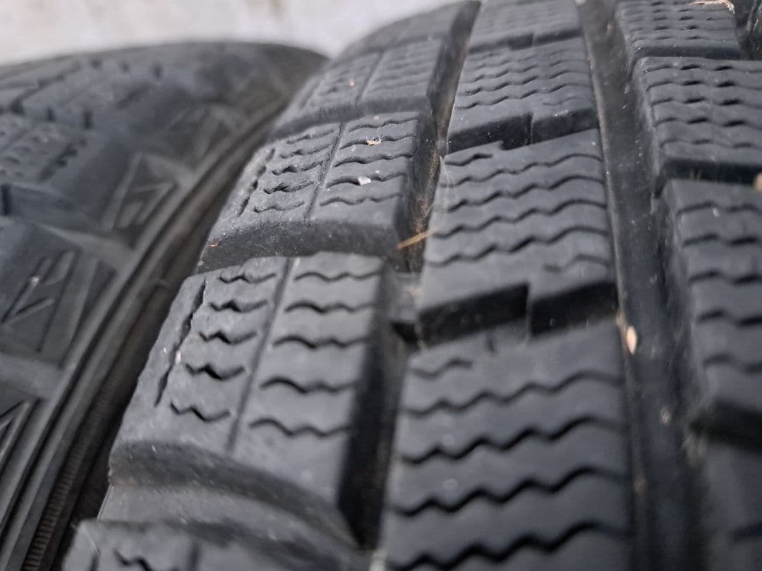 155/55R15バリ山！15×5J+45 4H100安心ダンロップ！中古です