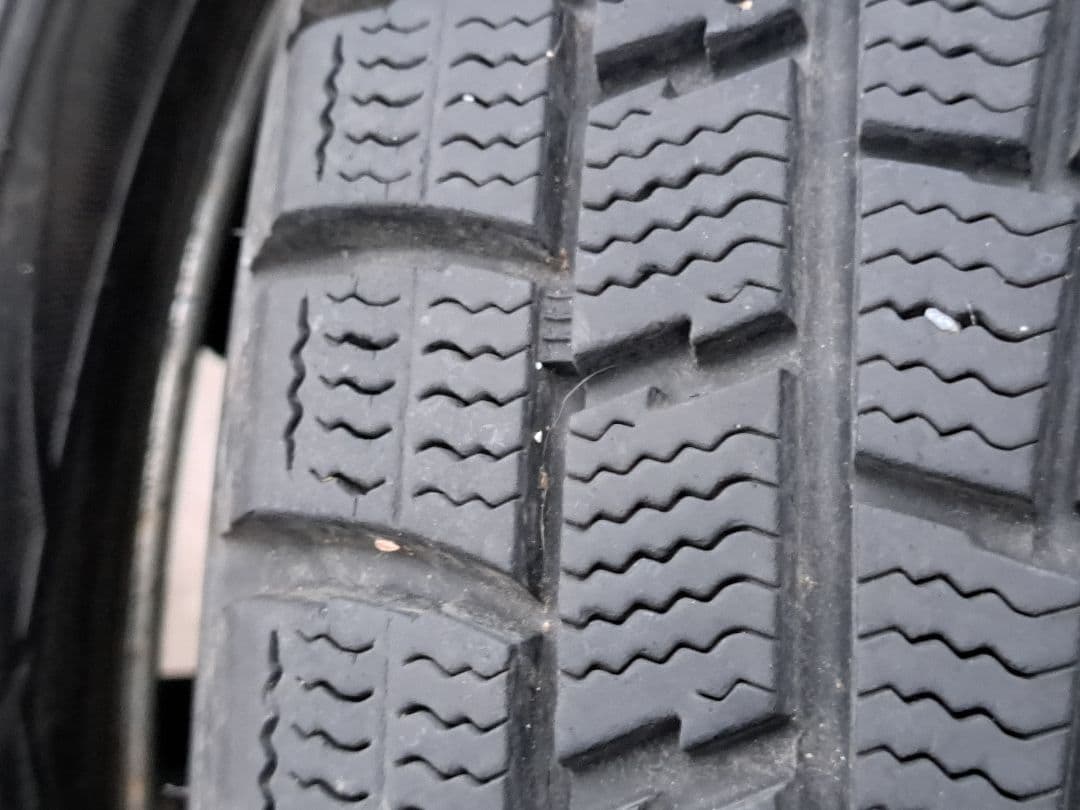 155/55R15バリ山！15×5J+45 4H100安心ダンロップ！中古です