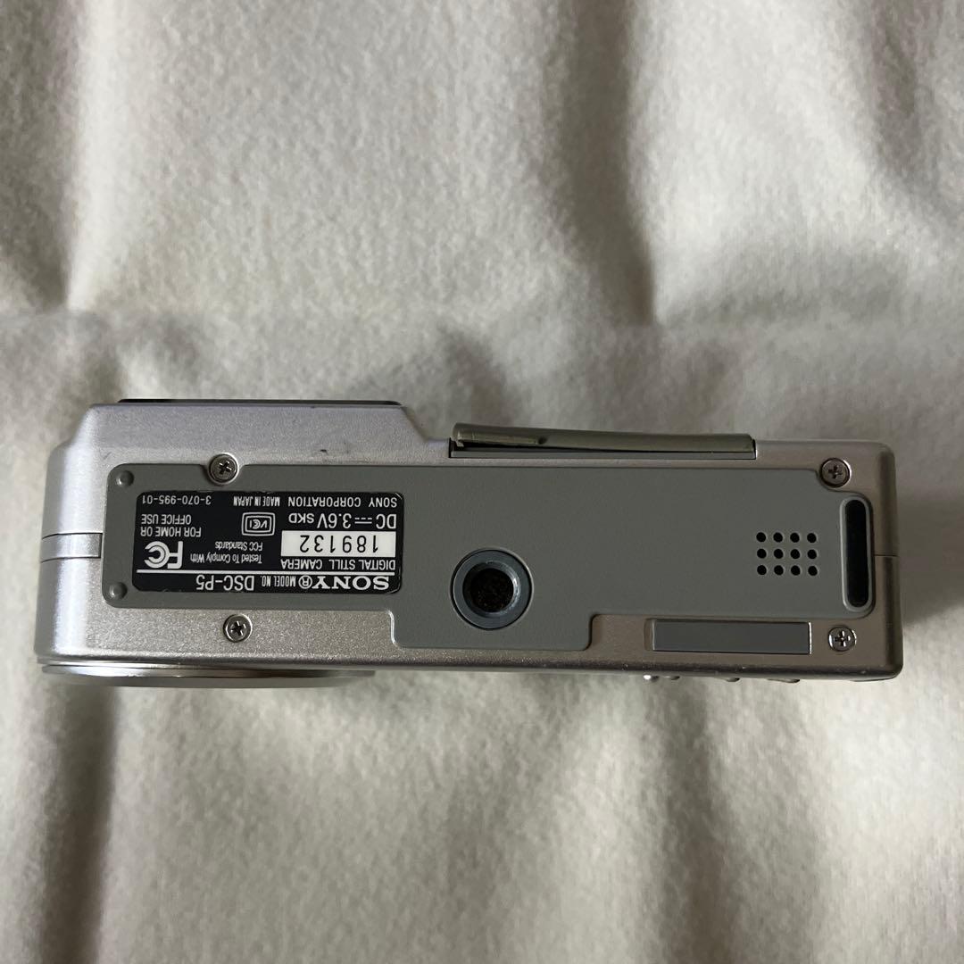 水中撮影40m SONY Cyber-shot DSC-P5 3.2メガピクセル