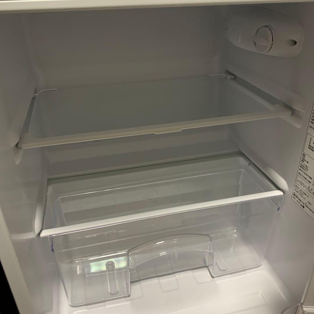 山善　冷蔵庫　幅47.4cm 86L 右開き　ZFR-D90