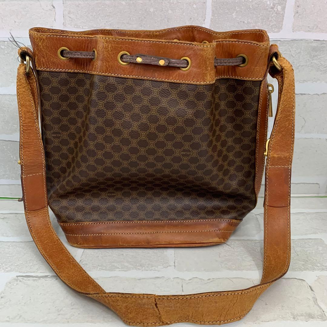 F-147.CELINE セリーヌ ショルダーバッグ