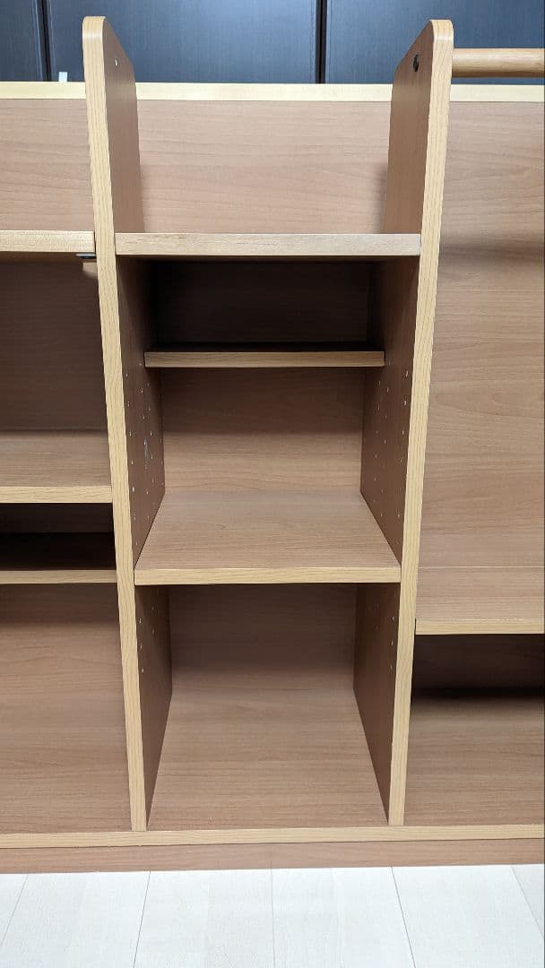 イトーキ　リーモ　収納　お片付けラック　NAS-R10-81　ティーブラウン