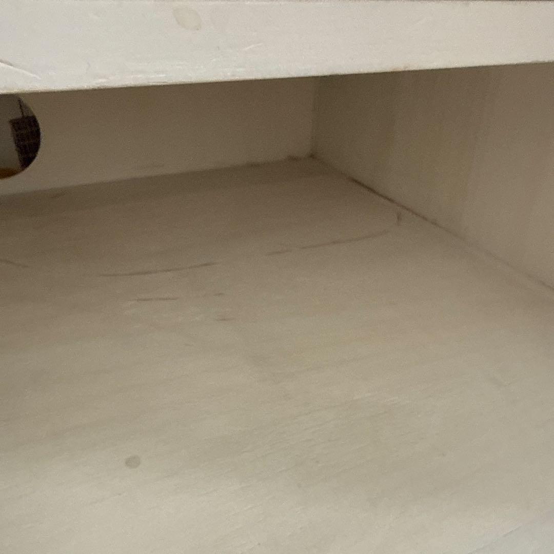 B-COMPANY ホワイト・アンティーク調テレビボード（フレンチカントリー）