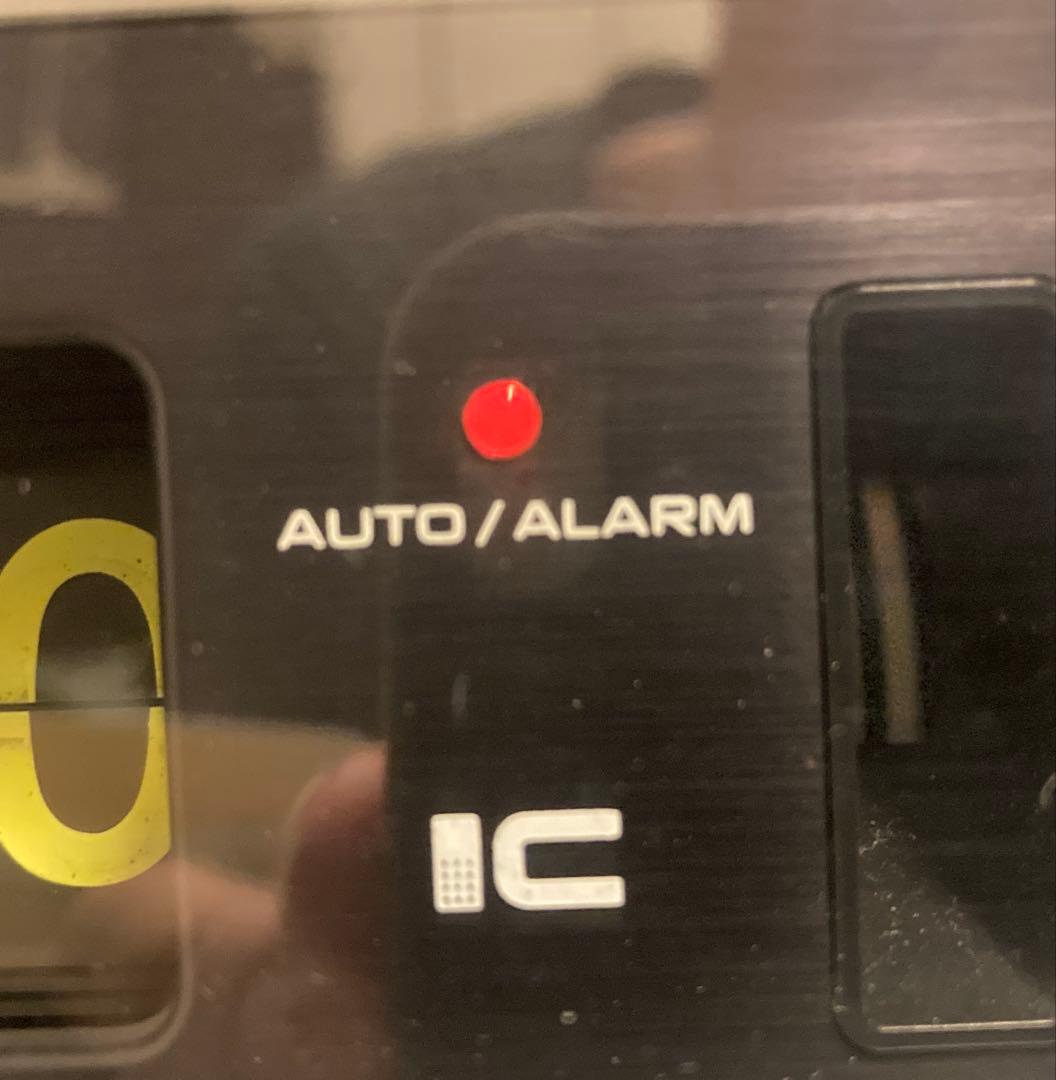 National Panasonic RC-707S パタパタ クロックラジオ