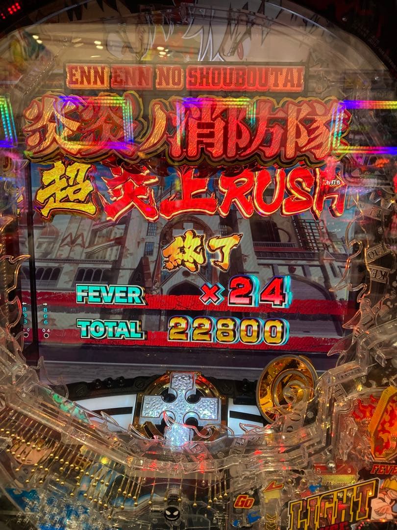 【マカロン】卓上パチンコ　炎炎ノ消防隊　送料込み　配送は安心のたのメル便