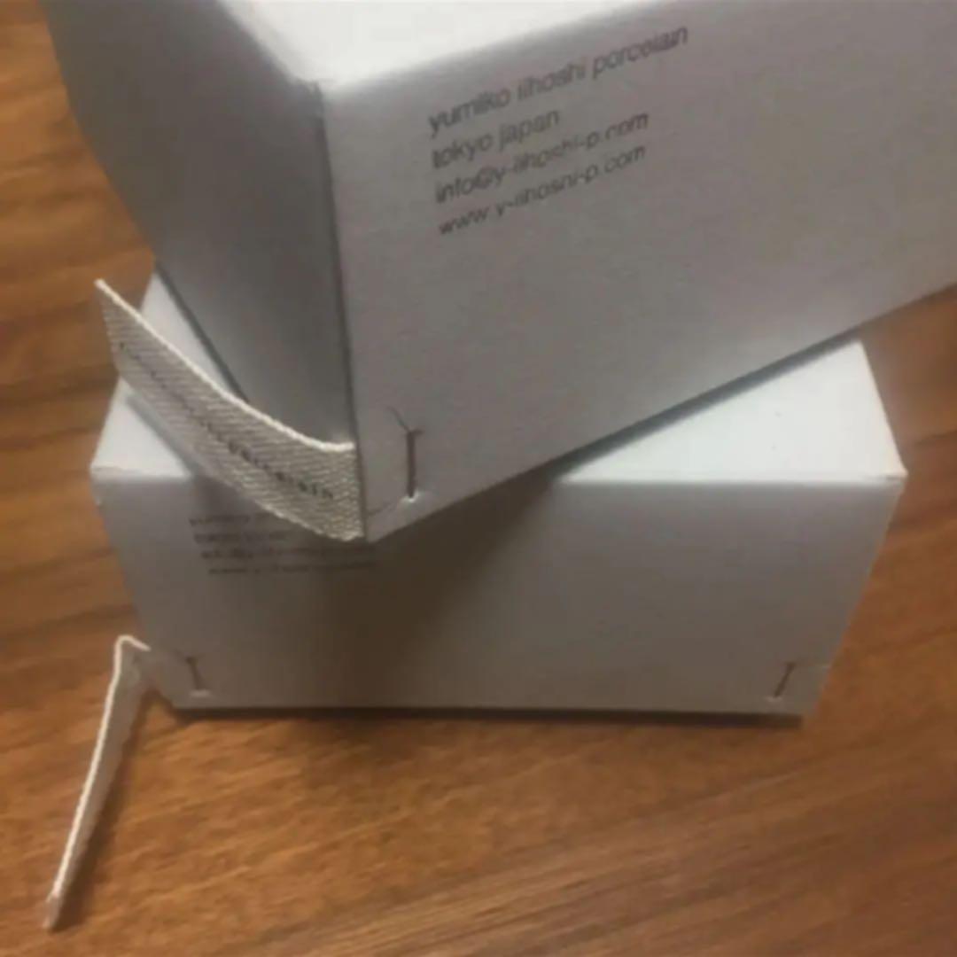 イイホシユミコ アンジュール スモークブルー matin ２客セット